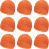 Helmet Liner Skull Cap for Men, Sweat Wicking Orange