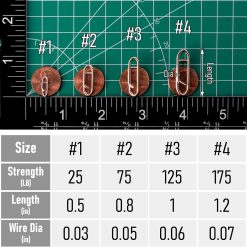 Alternative view of Stainless Steel Fishing Lure Snaps 25LB 20 Pack
