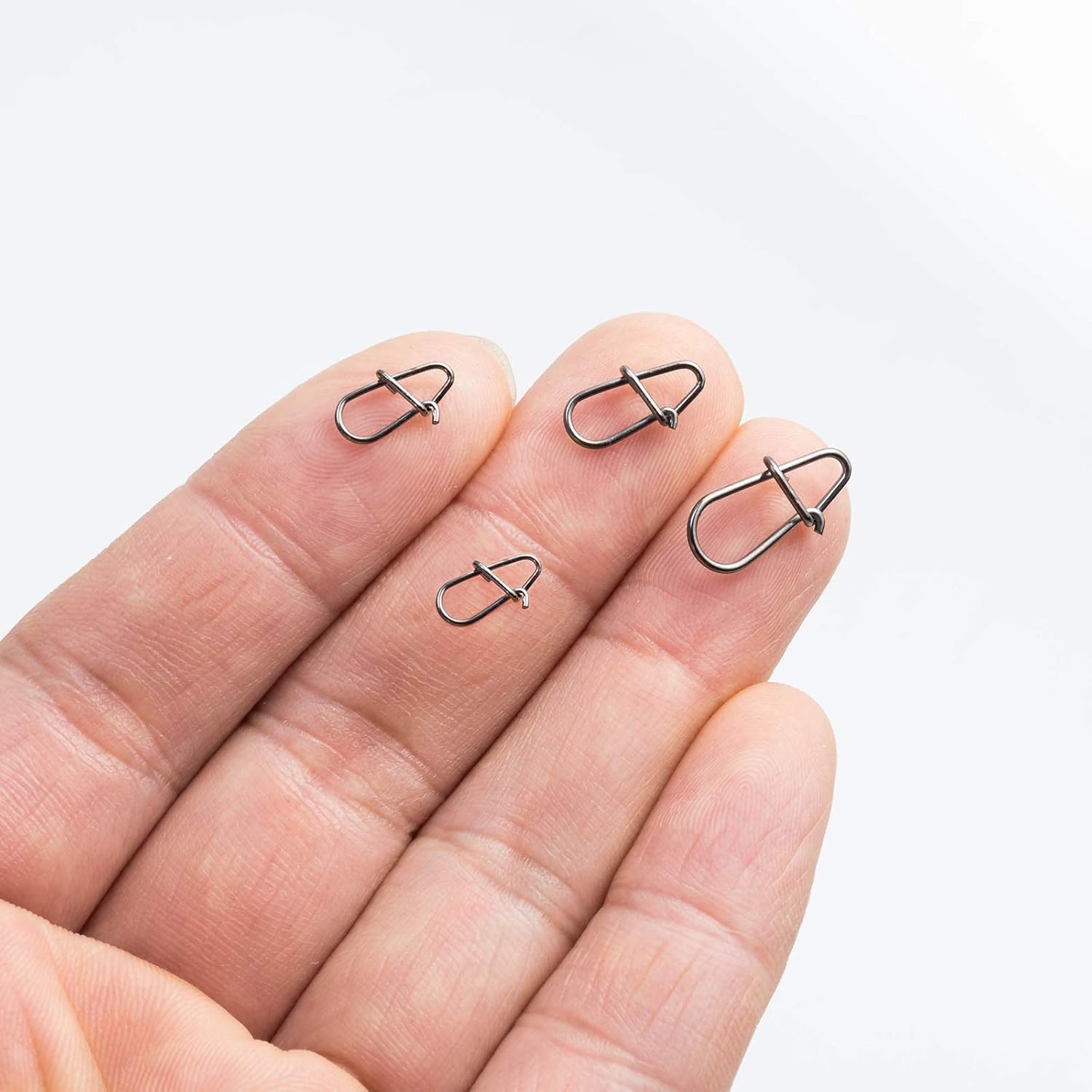 Crankbait Snaps Stainless Steel Duo Lock Fishing Lure Connector 50 Pack 5 Crankbait Snaps Stainless Steel Duo Lock Fishing Lure Connector 50 Pack - Image 5