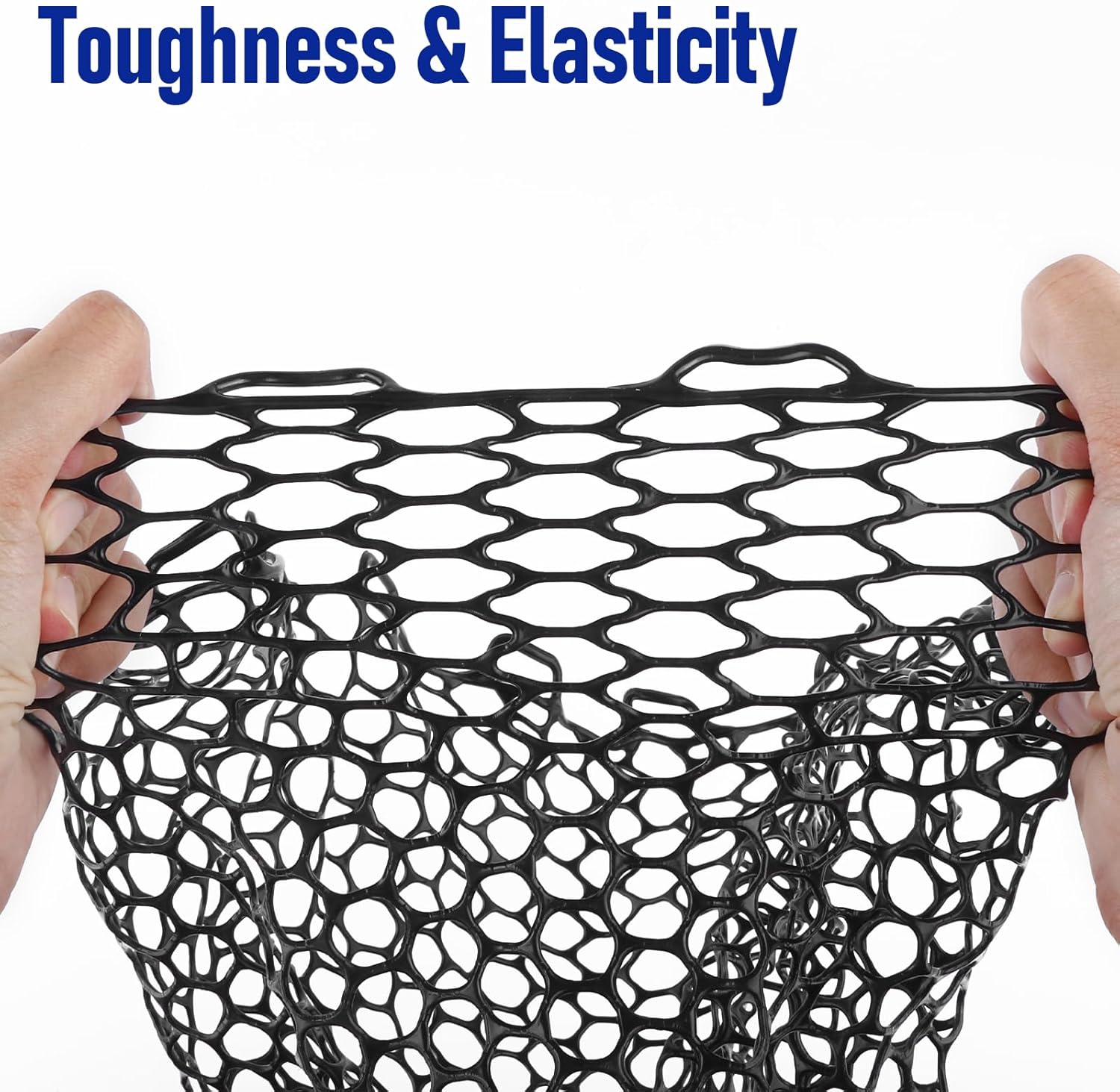 Fishing Landing Net Replacement Rubber Mesh Foldable 7 Fishing Landing Net Replacement Rubber Mesh Foldable - Image 7