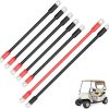 Golf cart battery cable set 4 gauge EZGO TXT 36V 48V