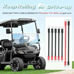 Alternative view of Golf cart battery cable set 4 gauge EZGO TXT 36V 48V