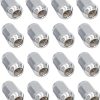 Golf Cart Chrome Lug Nuts 12mm x 1.25 Pack of 16