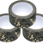 Camouflage duct tape, 3 rolls 2" x 32 ft waterproof