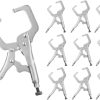 6 Inch Locking C Clamp Set with Trigger Release