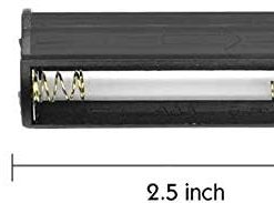 Alternative view of 5-Pack AAA Battery Holder Case for LED Flashlight