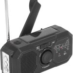 Solar Emergency Radio with Hand Crank and Torch
