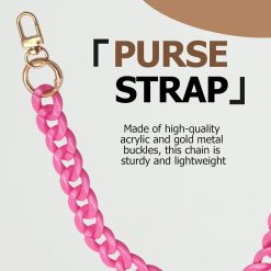 Acrylic purse chain strap with gold buckle 9 V1259 DP01 D 114 202604140341 02