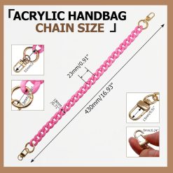 Acrylic purse chain strap with gold buckle 11 V1259 DP01 D 114 202604140341 04