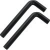 12mm Hex Key Wrench Set, 2-Piece Black Allen Key