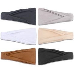 Women's Non-Slip Headbands, 6 Pack 11 V1259 DP01 D 213 04