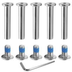 Inline Skate Wheel Screws and Bearings Kit 32mm
