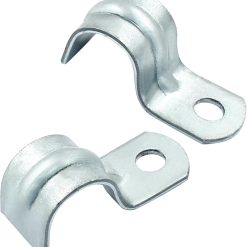 M12 Rigid Pipe Strap 30 Pack - 1/2 Inch Zinc Plated Steel