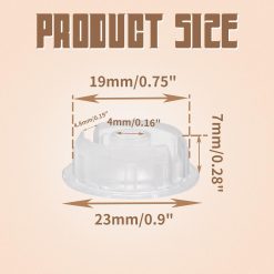Alternative view of Bottom rail ladder cord button plugs, 10 pack
