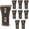 Brick wall clips heavy duty steel 8 pack