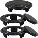 Patio Table Umbrella Hole Ring and Cap Set, 2 Pack