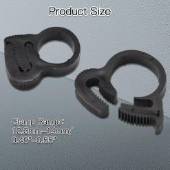 Alternative view of Nylon Hose Clamps 20 Pack 12.3-13.3mm Double Grip