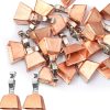 Fishing Bells for Rods 20 Pack Metal Clamp