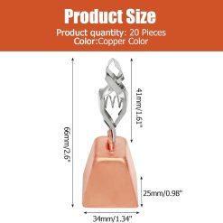 Alternative view of Fishing Bells for Rods 20 Pack Metal Clamp