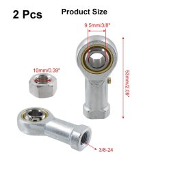 Alternative view of 304 Stainless Steel Rod End Bearing PHSB6 3/8 x 3/8-24