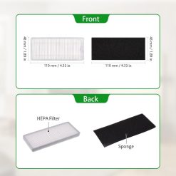 Alternative view of Replacement Filters for eufy RoboVac 11S, 15T, 30, 35C – 9-Pack