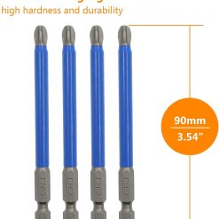 Alternative view of Magnetic PH3 Phillips Bits Set 90mm 10-Piece