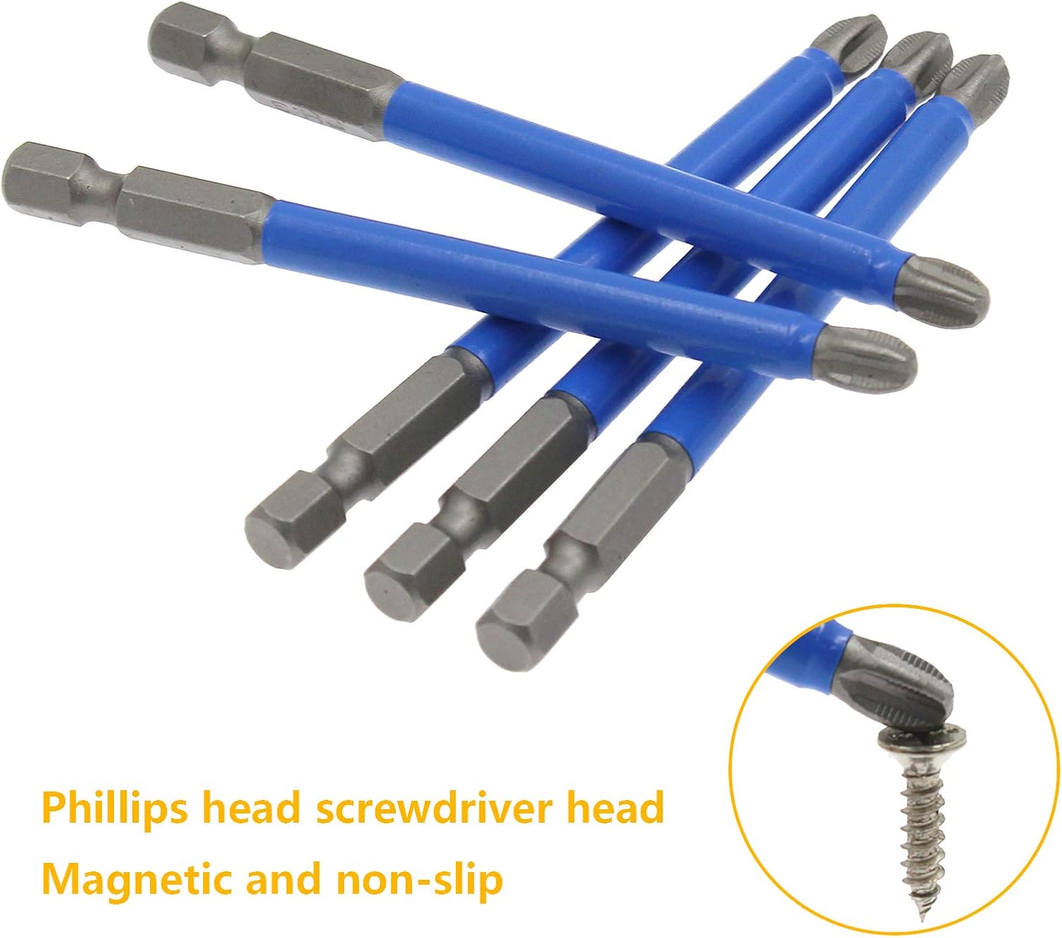 Magnetic PH3 Phillips Bits Set 90mm 10-Piece 4 Magnetic PH3 Phillips Bits Set 90mm 10-Piece - Image 4