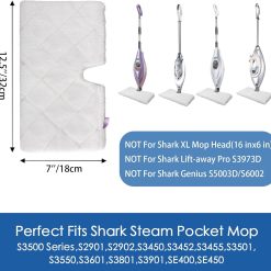 Alternative view of Shark Steam Mop Replacement Pads S3500 Series