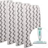 Microfibre mop pads for Shark Steam Mop S1000, S1001C, S2001 (4-pack)