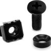 M5 x 16mm Rack Mount Cage Screws with Nuts and Washers