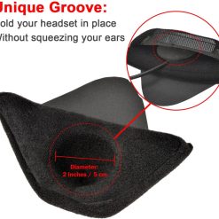 Alternative view of Half Helmet Speaker Ear Pads with Velcro