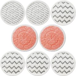 8 Pack Rotating Mop Pads for Bissell 3897A SmartSteam