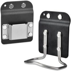 Drill Belt Holder and Hammer Loop for 2" Tool Belt