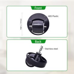 Alternative view of Replacement front caster wheel for iRobot Roomba S9, 2-pack