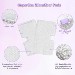 Shark Steam Mop Replacement Pads 6-pack 11 V1259 DP01 F 399 03