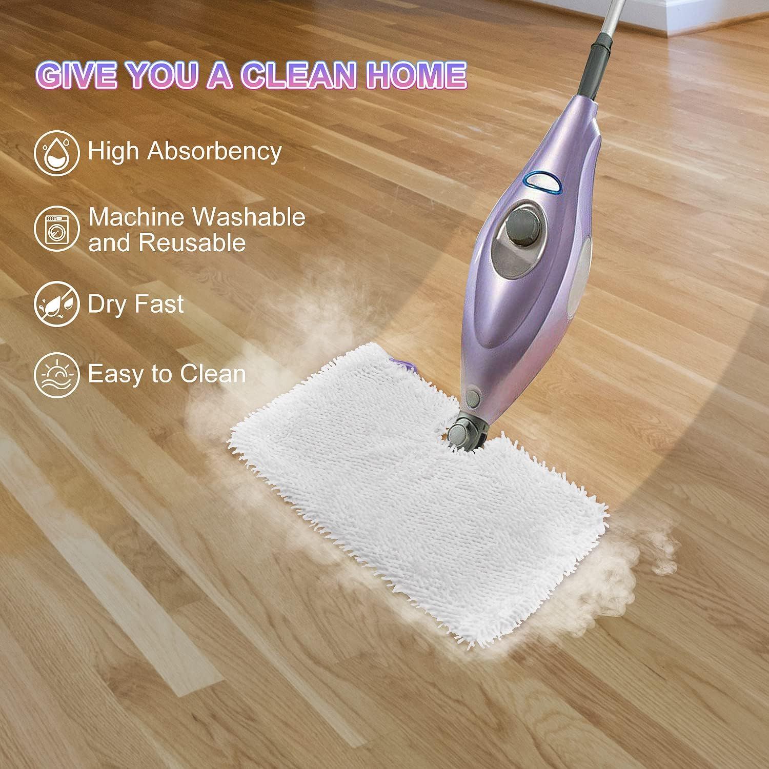 Shark Steam Mop Replacement Pads 6-pack 6 Shark Steam Mop Replacement Pads 6-pack - Image 6