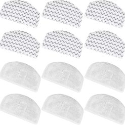 12 Pack Bissell Powerfresh Steam Mop Replacement Pads
