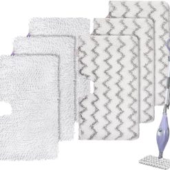 Shark Steam Pocket Mop Pads – 6 Pack Washable Replacement
