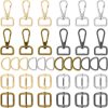 Purse Hardware Assortment with Swivel Hooks, D Rings and Slide Buckles