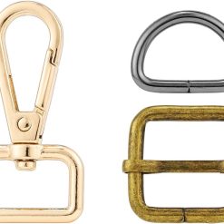 Alternative view of Purse Hardware Assortment with Swivel Hooks, D Rings and Slide Buckles