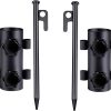 Tent Pole Holder with 4 Ground Nails