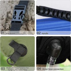 Solar shower bag 20L with shower head and hose 10 V1259 DP01 H 00044 04