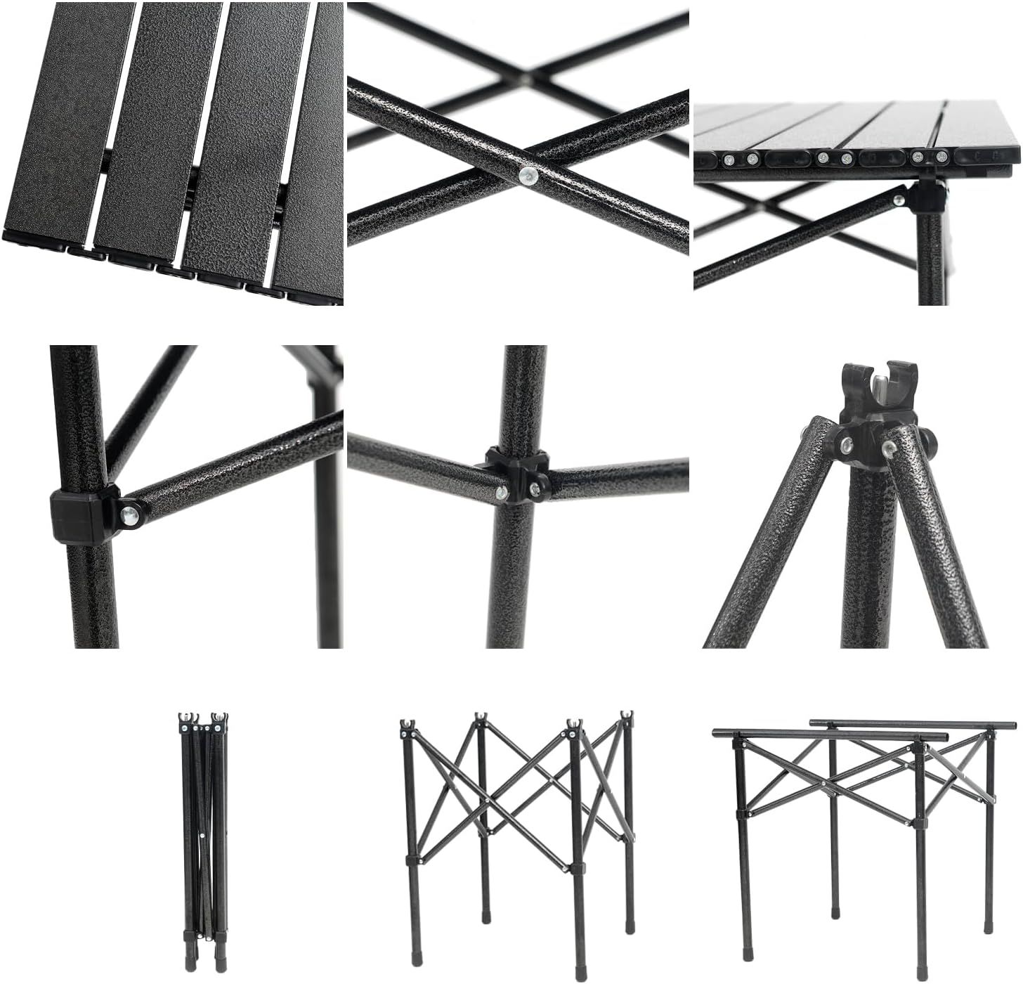 Portable Camping Table Aluminum Lightweight with Carry Bag 3 Portable Camping Table Aluminum Lightweight with Carry Bag - Image 3