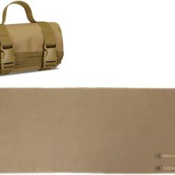 Outdoor Camping Tactical Training Shooting Mat Anti Slip Pad, Waterproof and Moisture-Proof Folding Mat Picnic Blanket Portable with Carry Strap