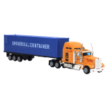 1:65 alloy truck model with sliding function