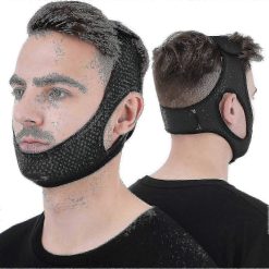 Anti-snore chin strap adjustable breathable