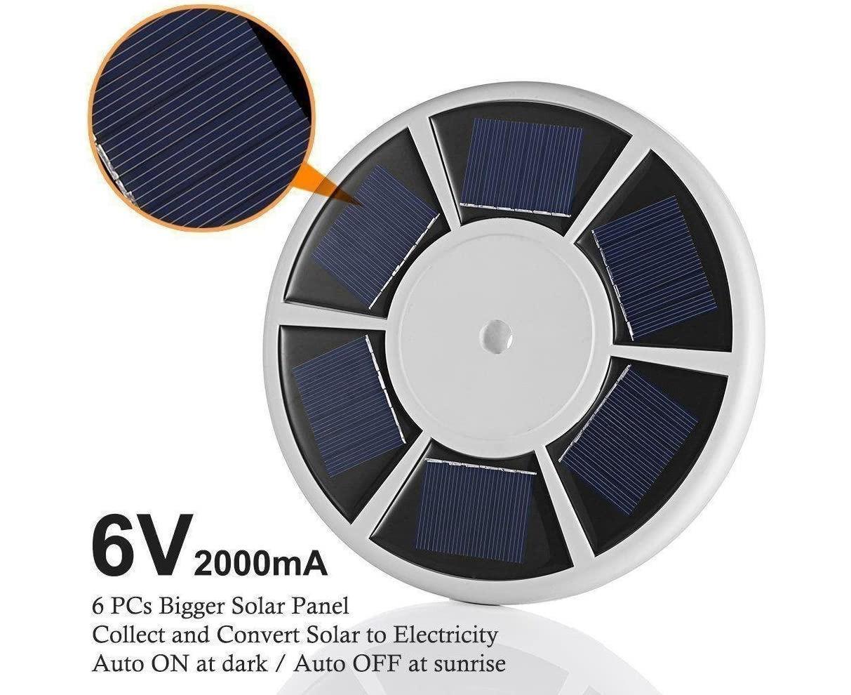 Flagpole Lights,Solar Flagpole Light-White Shell,Flagpole Lights,Solar Flag Pole Light Bright 26 Led Solar Powered Waterproof 3 Flagpole Lights,Solar Flagpole Light-White Shell,Flagpole Lights,Solar Flag Pole Light Bright 26 Led Solar Powered Waterproof - Image 3