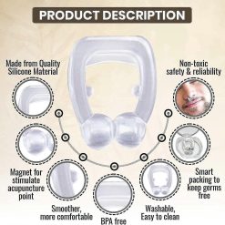 Alternative view of Reusable nasal dilators for snoring relief