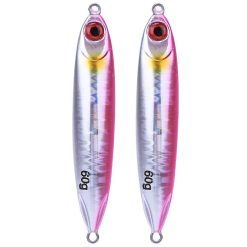 Simulation fishing lure bait 2-piece set pink