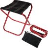 Camping folding stool with carry bag